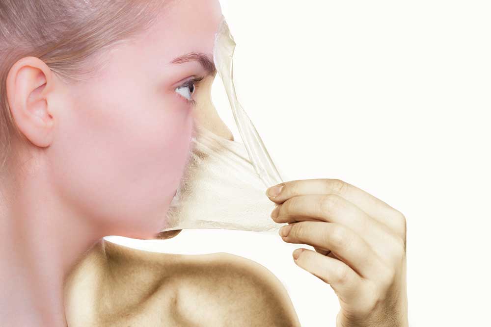 Woman receiving a professional facial peel at Columbine Aesthetics in Littleton, Colorado – Restore radiance and smooth skin tone.